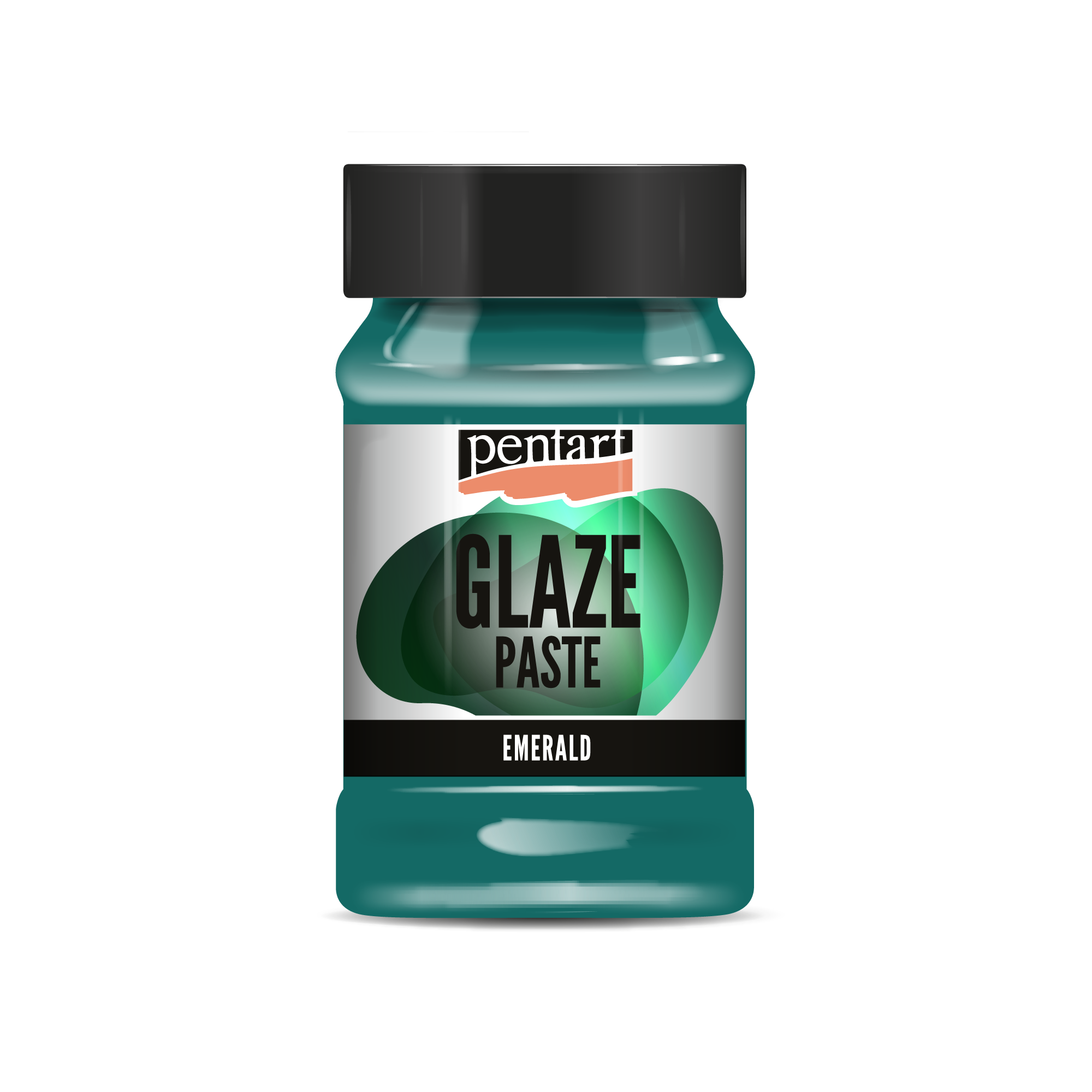 Glazovacia pasta, smaragdová, 100 ml