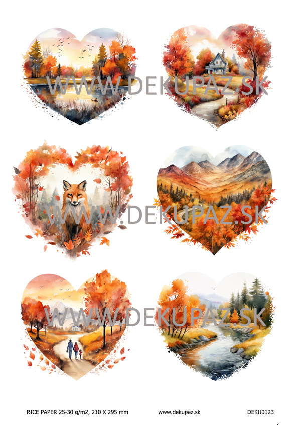  Ryžový papier na decoupage DEK123