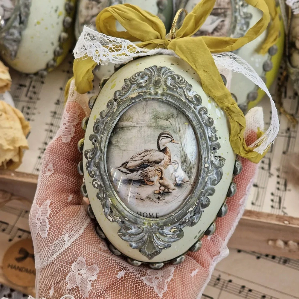 Priehladné akrylové vajíčka bez deliacieho panela, 8 cm, 5 ks