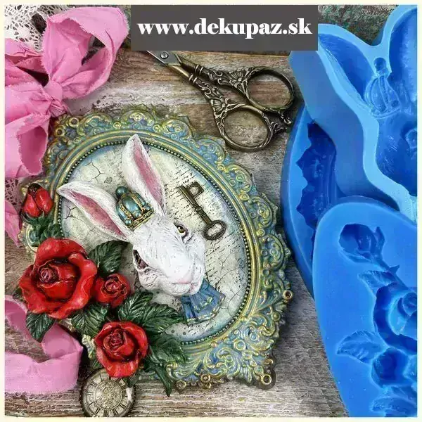 Silikónová forma na odlievanie, 