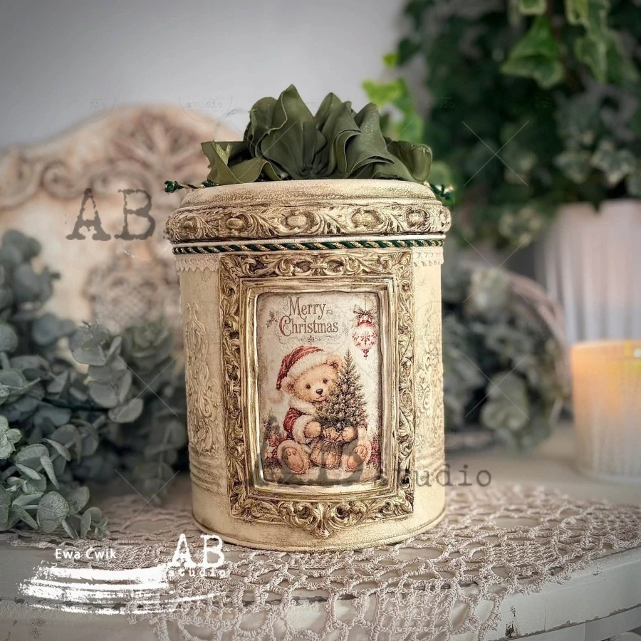 Ryžový papier na decoupage AB8011