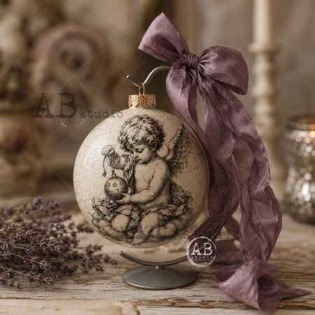 Ryžový papier na decoupage AB8065