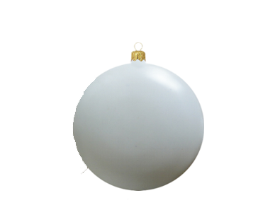 Biely plastový medailon na decoupage, priemer 10 cm