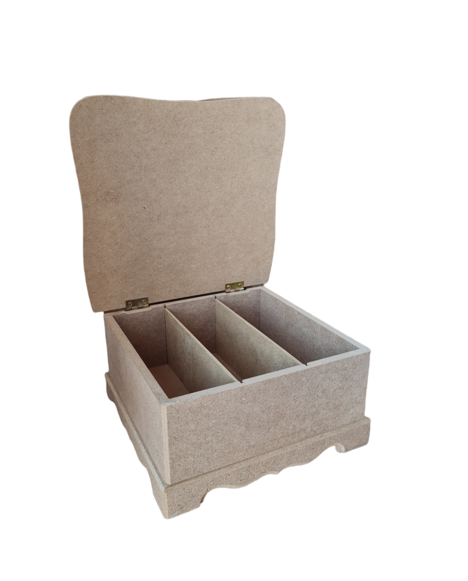 Krabička s priečinkami z MDF