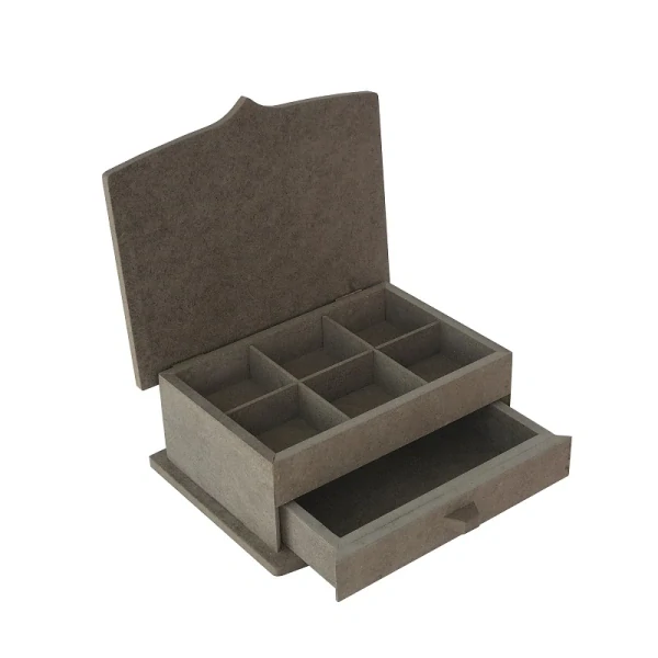 Komoda so šuflíkom a priečinkami