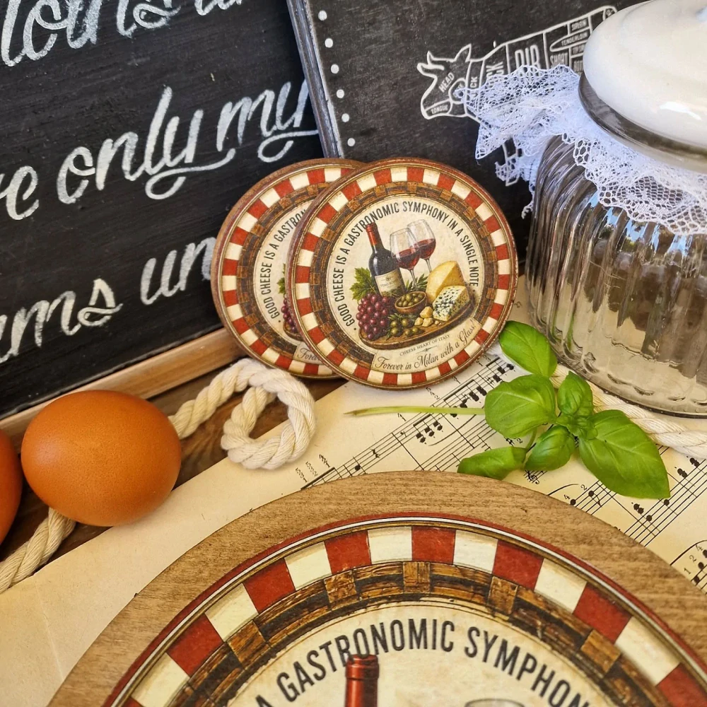 Ozdobná krájacia doska v provensálskom  štýle, 