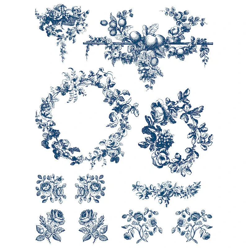 Transfer DELFT TRADITIONS AZURE Paint Inlay